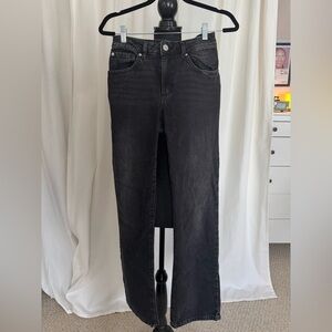 Garage Black Straight-Leg Women's Jeans